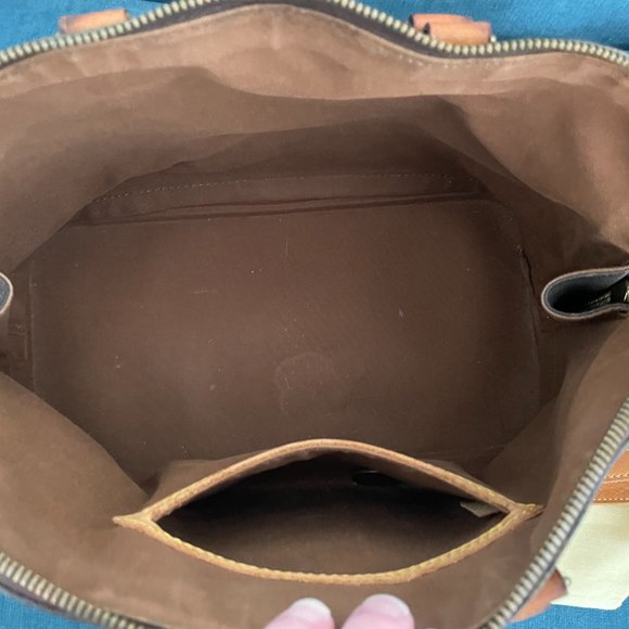 Authentic Alma PM handbag with lock and key and authentic strap. - Picture 6 of 14